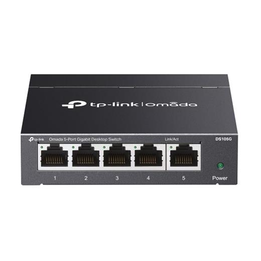 Omada Tp-Link Ds105G 5 Port 10-100-1000 Mbps Switch Çelik Kasa Rack Mount(400.40.10.0352)