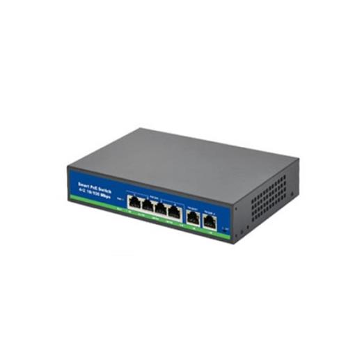 Isee Iss-2028Fp 24 Port Poe+ 10-100 Mbps 2 Port 10-100-1000 Uplink  2 Port Sfp Switch 250W(400.40.10.0362)