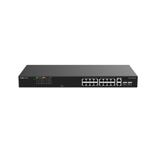 Ruijie-Reyee Rg-Es118Fgs-Lp 16 Port Poe+ 2 Port 10-100-1000 Mbps + 2 Port Sfp 120W(400.40.10.0389)