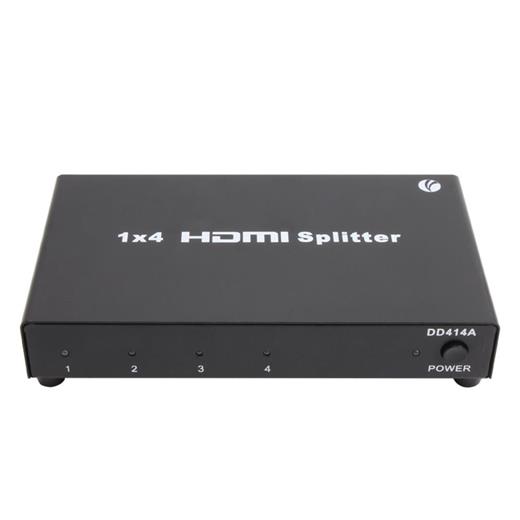 Vcom Dd414A 1-4 Port 1.4V 1080P Metal Hdmi Splitter(400.60.20.0085)