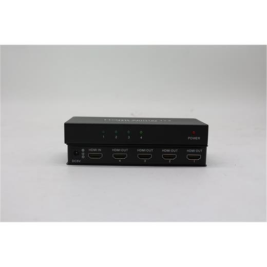 Vcom Dd444 1-4 Port 1.4V 4K@30Hz Metal Hdmi Splitter(400.60.20.0087)