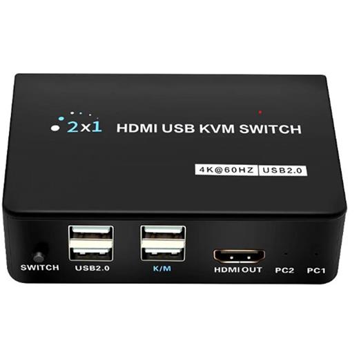 Dark Dk-Ac-Kvmhd01 2X Hdmı 4X Usb Kvm Swıtch 4K-30 Hz(400.60.20.0095)
