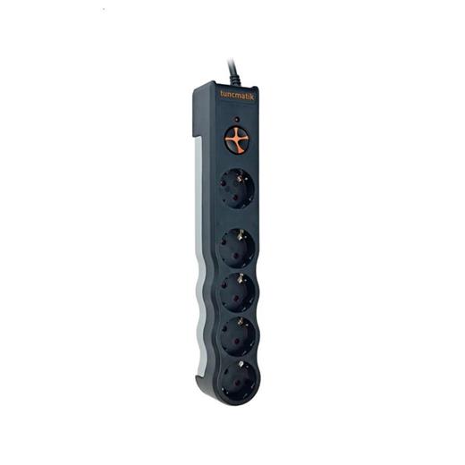 Tunçmatik Tsk6136 Powersurge 5Lı Siyah 1050 Joule(400.70.20.0131)