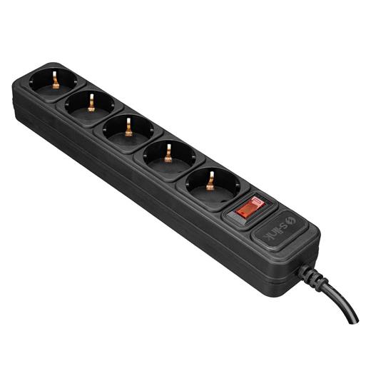 S-Link Spg3-J-5 1.5M 306Joule 5Li Akım Kor.Siyah Priz(400.70.20.0312)