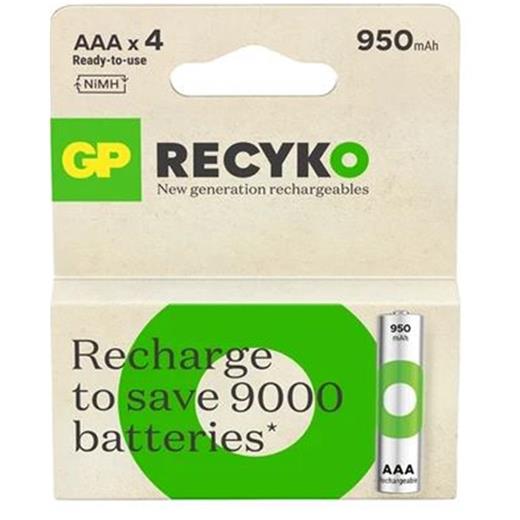 Gp Aaa 950 Mah Şarjlı İnce Kalem Pil 4Lü Paket Gp100Aahcemtr-4Lü(420.10.10.0002)
