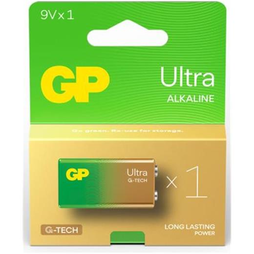 Gp G-Tech 9V Ultra Alkalin Pil Tekli Paket Gp1604Au(420.10.20.0008)