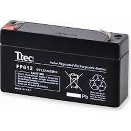 Ttec 6V 1.3Ah Bakımsız Kuru Akü(420.20.10.0050)