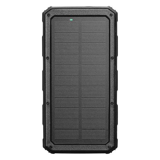 S-Link Sl-P120 12000Mah Prm 2-Usb+Type-C+Micro Led Lamba+1.2W Solar Panelli Siyah Taşınabilir Power(420.60.10.0140)