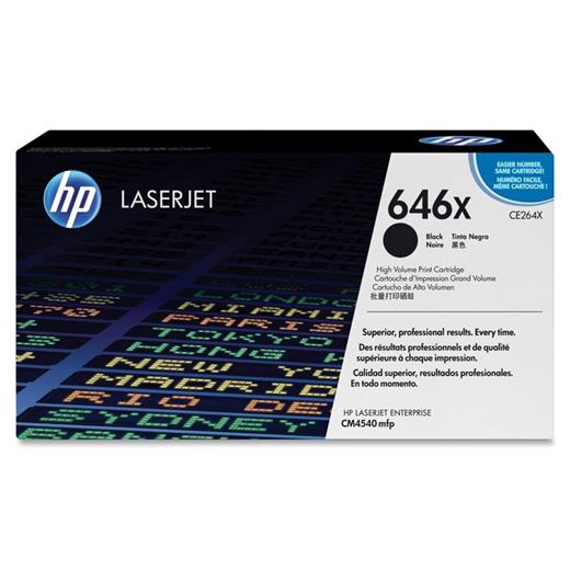 Hp 646X Black Siyah Yüksek Kapasite 17.000 Sayfa Toner Ce264X(450.10.10.0228)