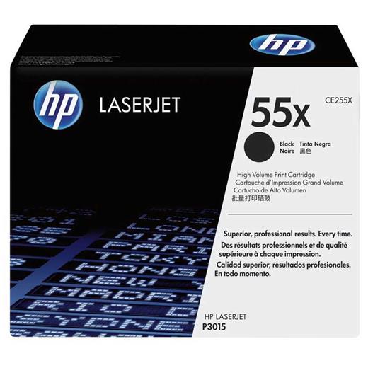 Hp 55X Black Siyah 12.500 Sayfa Yüksek Kapasite Toner Ce255X(450.10.10.0255)