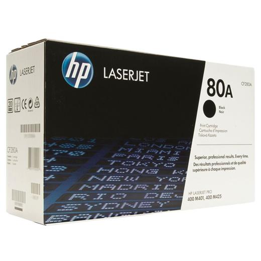 Hp 80A Black Siyah 2.700 Sayfa Toner Cf280A(450.10.10.0323)