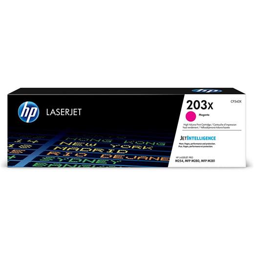 Hp 203X Magenta Kırmızı Yüksek Kapasite 2.500 Sayfa Toner Cf543X(450.10.10.0420)