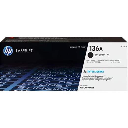 Hp 136A Black Siyah 1.150 Sayfa Toner W1360A(450.10.10.0454)