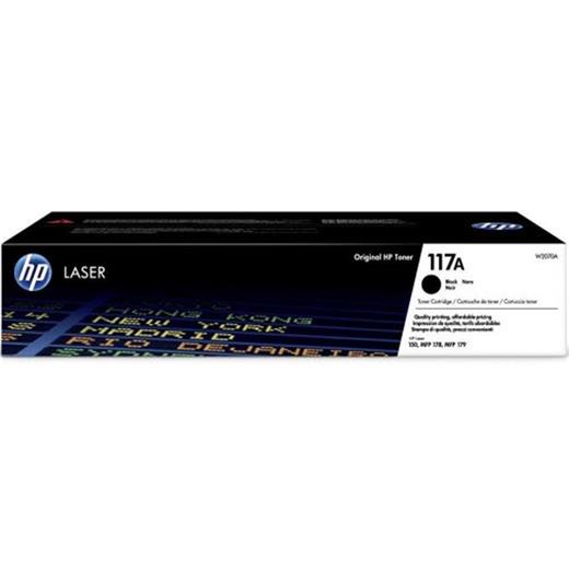 Hp 117A Black Siyah 1.000 Sayfa Toner W2070A(450.10.10.0468)