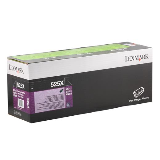 Lexmark 52D5X00 (525X) 45.000 Sayfa Black Siyah Toner Ms711-811-812(450.10.10.0501)