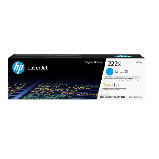 Hp 222X Cyan Mavi 2.500 Sayfa Toner W2221X(450.10.10.0616)