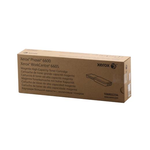 Xerox 106R02234 Phaser 6600-6605 Yüksek Kapasite Magenta Kırmızı Toner (450.10.10.0840)