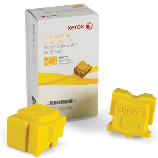 Xerox 108R00938 Phaser 8570-8580 Solid Ink Yellow Sarı 2 Stick(450.10.10.0963)