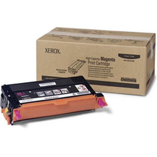 Xerox 113R00724 Phaser 6180-6180Mfp Yüksek Kapasite Magenta Kırmızı Toner 6.000 Sayfa(450.10.10.0978)