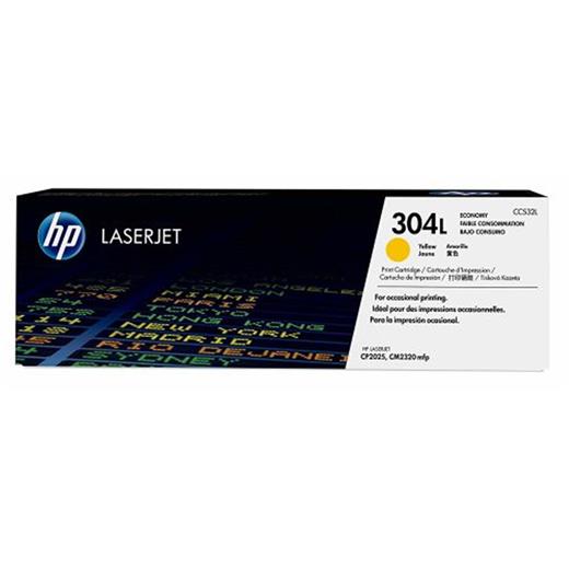 Hp 304L Yellow Sarı 1.400 Sayfa Ekonomik Toner Cc532L(450.10.10.1241)