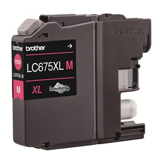 Brother Lc675Xlm Magenta Kırmızı 1.200 Sayfa Kartuş Mfc-J2320-J2720(450.10.20.0020)