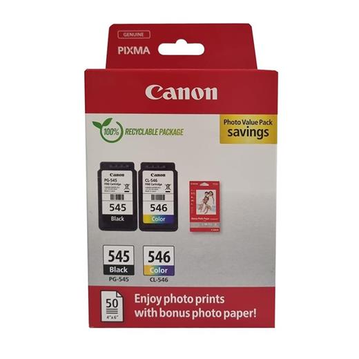 Canon Pg-545 Cl-546 Photo Value 2Li Mürekkep Kartuş (450.10.20.0122)