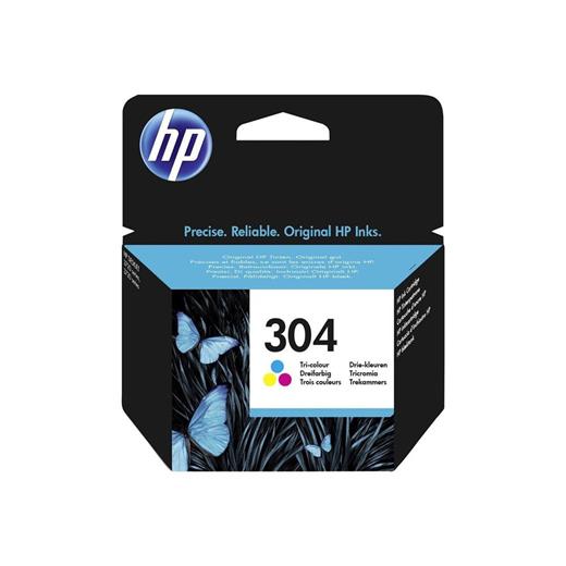 Hp 304 Color Renkli Kartuş N9K05Ae(450.10.20.0428)