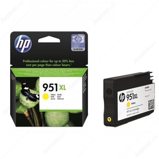 Hp 951Xl Yellow Sarı Yüksek Kapasite Kartuş Cn048Ae(450.10.20.0456)
