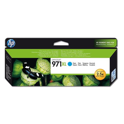 Hp 971Xl Cyan Mavi 6.600 Sayfa Kartuş Cn626A(450.10.20.0472)