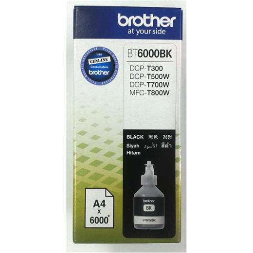 Brother Bt6000Bk Black Siyah 6.000 Sayfa Şişe Mürekkep Dcp-T300-T500-T700 Mfc-T800(450.10.40.0004)