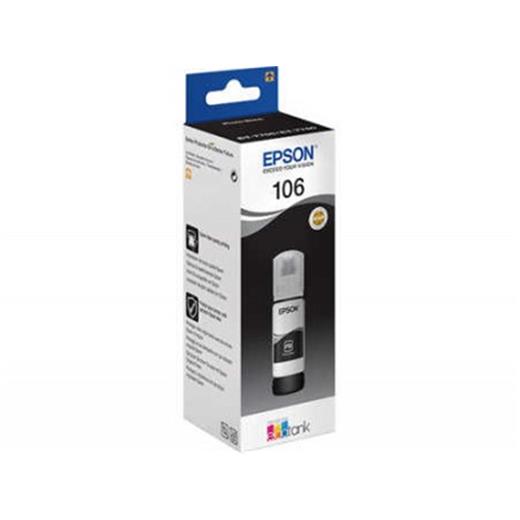Epson 106 Photo Black Foto Siyah Şişe Mürekkep T00R140 L7160-7180(450.10.40.0020)