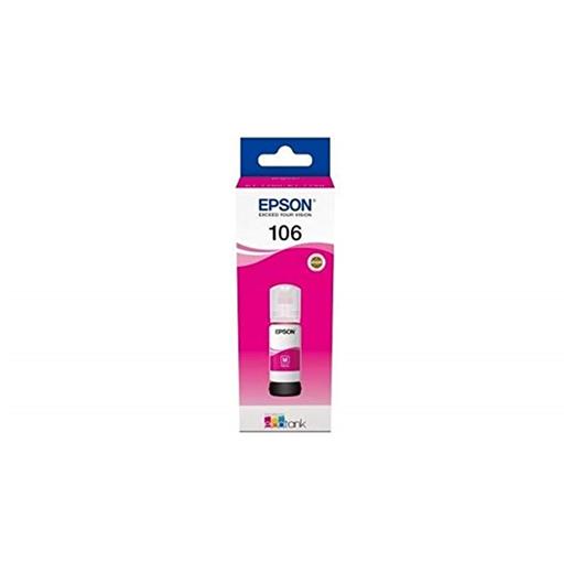Epson 106 Magenta Kırmızı Şişe Mürekkep T00R340 L7160-7180(450.10.40.0022)