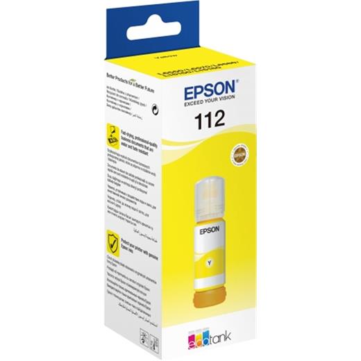 Epson 112 Yellow Sarı Şişe Mürekkep C13T06C44A(450.10.40.0038)