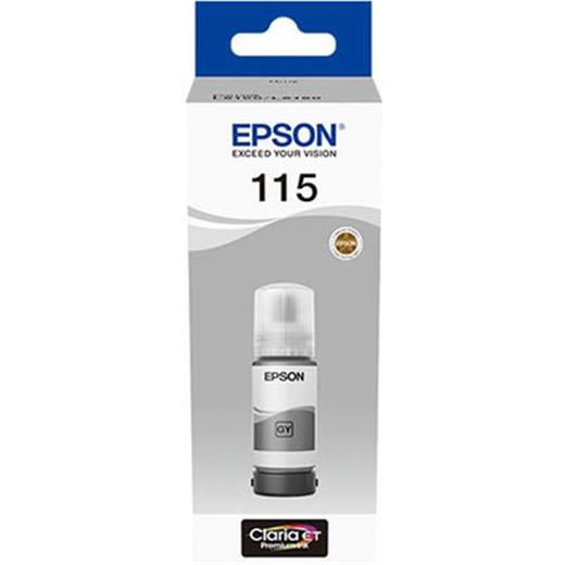 Epson 115 Grey Gri Şişe Mürekkep T07D54A L8160-L8180(450.10.40.0044)