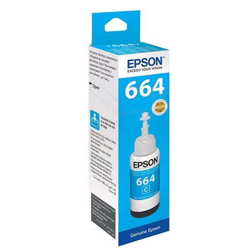 Epson T6642 Cyan Mavi Şişe Mürekkep T66424A(450.10.40.0046)