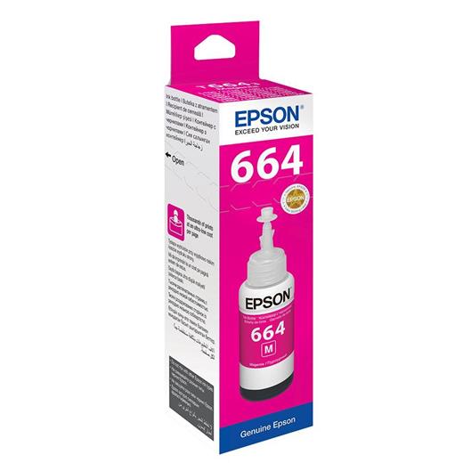 Epson T6643 Magenta Kırmızı Şişe Mürekkep T66434A(450.10.40.0047)