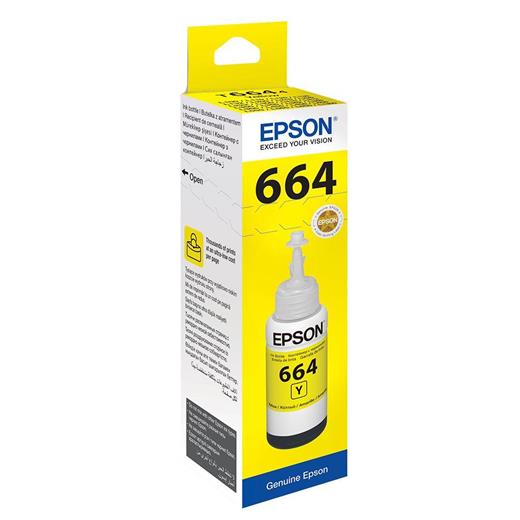 Epson T6644 Yellow Sarı Şişe Mürekkep T66444A(450.10.40.0048)