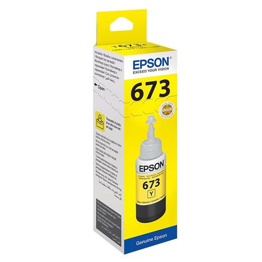 Epson T6734 Yellow Sarı Şişe Mürekkep T67344A(450.10.40.0052)