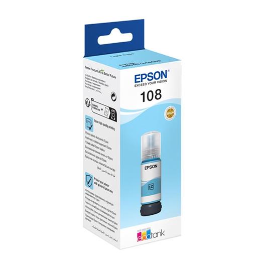 Epson T09C5 108 Light Cyan Açık Mavi Şişe Mürekkep T09C54 L18050-L8050(450.10.40.0080)