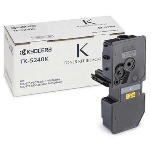 Kyocera Tk-5240K Black Siyah Orjinal Fotokopi Toneri Ecosys M5526Cdn-5526Cdw P5026Cdn-5026Cdw 4.000 (450.20.10.0138)