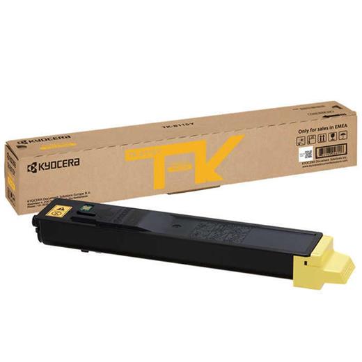 Kyocera Tk-8115Y Yellow Sarı Orjinal Fotokopi Toneri Ecosys M8124Cidn-M8130Cidn 6.000 Sayfa(450.20.10.0175)