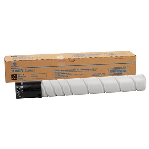 Konica Minolta Tn-221K Black Siyah Orjinal Fotokopi Toneri Bizhup C227-287-367 24.000 Sayfa (450.20.10.0227)