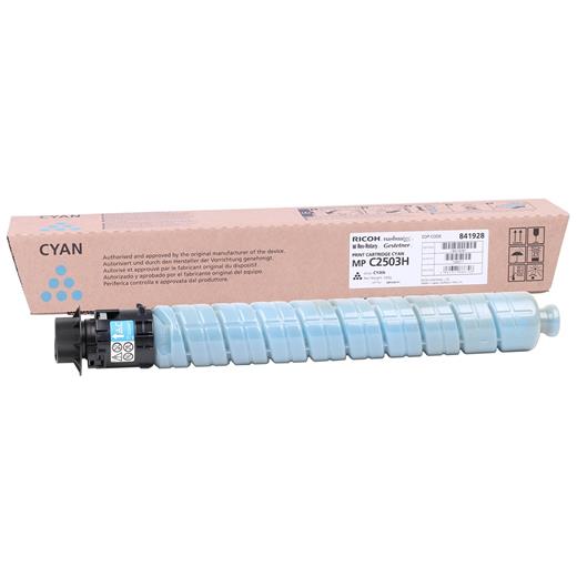 Ricoh Mp C2503Ch Cyan Mavi Orjinal Fotokopi Toneri Mp C2003-2004-2011-2504 9.500 Sayfa(450.20.10.0321)