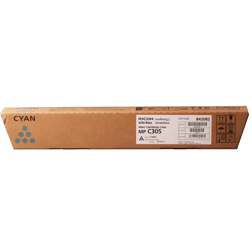 Ricoh Mp C305 Cyan Mavi Orjinal Fotokopi Toneri Mp C305Sp-305Spf 4.000 Sayfa(450.20.10.0330)