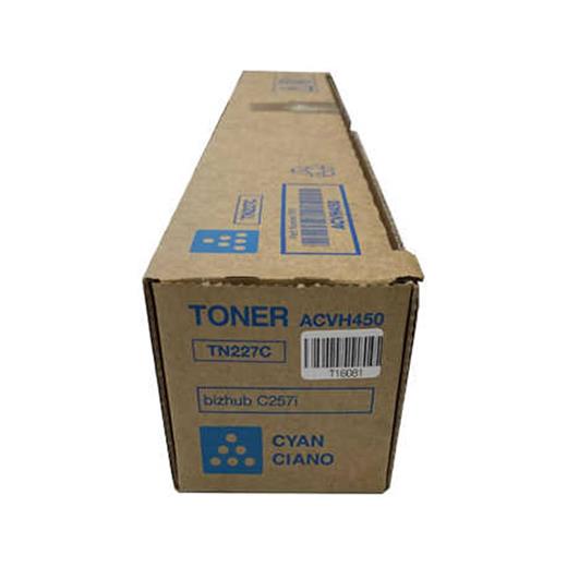 Konica Minolta Tn-227C Cyan Mavi  Orjinal Fotokopi Toneri Bizhup C257İ 24.000 Sayfa(450.20.10.0342)
