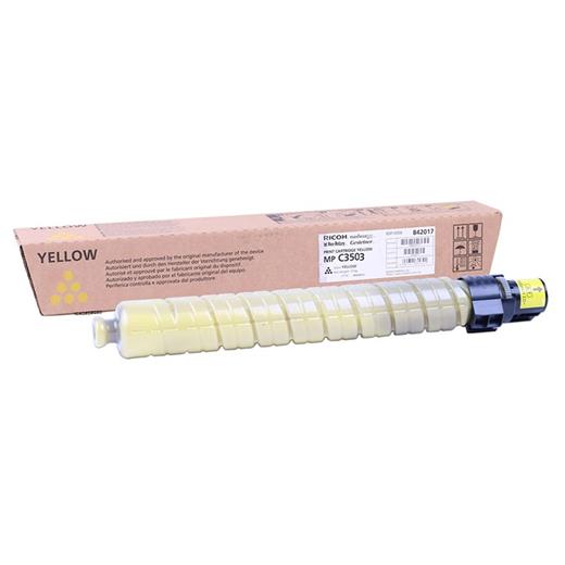Ricoh Mp C3503 Yellow Sarı Orjinal Fotokopi Toneri Mp C3003-3004 18.000 Sayfa (450.20.10.0349)