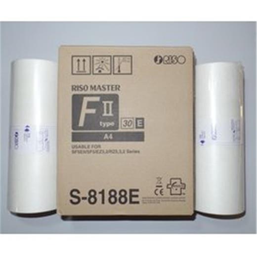 Riso S-8188 S-7611 Sf-5030 Ez 200-201 Rz-200 A4 Orjinal Master Ez Type 30(450.20.40.0002)
