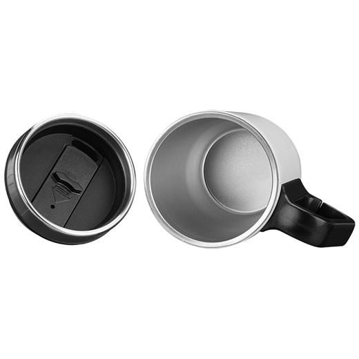 S-Link Sl-Tm1975 Mat Beyaz 240Ml Iç 304 Dış 201 Paslanmaz Çelik Termos Kupa(470.10.20.0143)