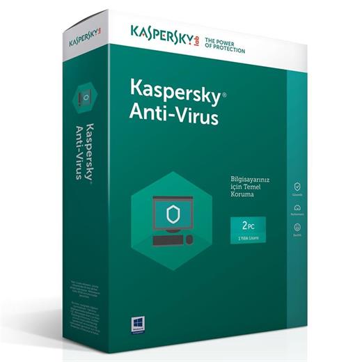 Kaspersky Antıvırus Türkçe 5 Kullanıcı 1 Yıl Box(500.10.30.0053)
