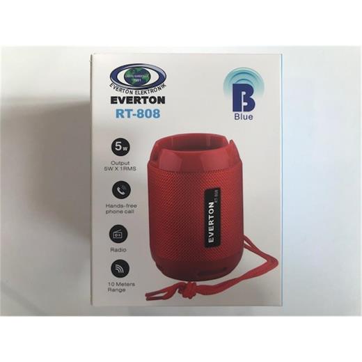 Everton Rt-808Bt Fm-Usb-Tf Card- Ses Bombası(550.20.20.0083)